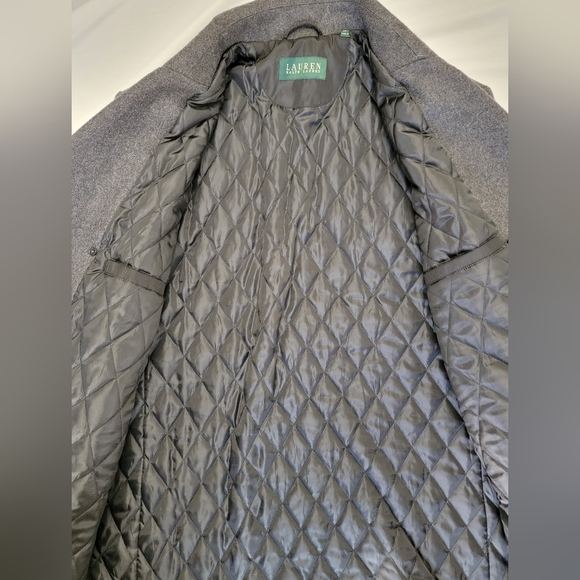 Men's Lauren Ralph Lauren Wool Blend Peacoat - Picture 4 of 6